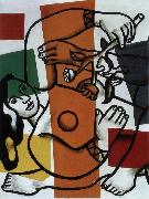 Fernard Leger Woman and Flower oil painting reproduction